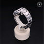 Rolex Certified Pre-owned Datejust M126200-0006 front on black background