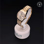 Rolex Certified Pre-owned Lady Datejust M279178-0001 front on black background