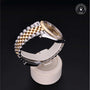 Rolex Certified Pre-owned Datejust M126333-0012 front on black background