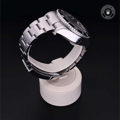 Rolex Certified Pre-owned Sea-Dweller M126660-0002 front on black background