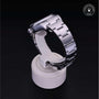 Rolex Certified Pre-owned Air-King M116900-0001 front on black background