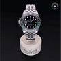 Rolex Certified Pre-owned GMT II M126720VTNR-0002 front on black background