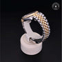 Rolex Certified Pre-owned Datejust M126333-0006 front on black background
