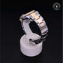 Rolex Certified Pre-owned Datejust M126233-0032 front on black background