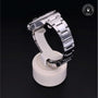 Rolex Certified Pre-owned GMT M116710LN-0001 front on black background