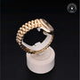 Rolex Certified Pre-owned Lady Datejust M278278-0009 front on black background