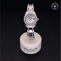Rolex Certified Pre-owned Pearlmaster M80299-0018 front on black background
