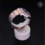 Rolex Certified Pre-owned Pearlmaster M86285-0004 front on black background