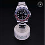 Rolex Certified Pre-owned GMT M126710BLRO-0002 front on black background