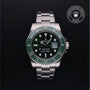 Rolex Certified Pre-owned Submariner M116610LV-0002 front on black background