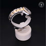 Rolex Certified Pre-owned Lady Datejust M278273-0027 front on black background