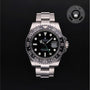 Rolex Certified Pre-owned GMT II M116710LN-0001 front on black background
