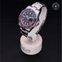 Rolex Certified Pre-owned GMT M126710BLRO-0002 front on black background
