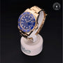 Rolex Certified Pre-owned Submariner M116618LB-0001 front on black background