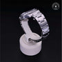 Rolex Certified Pre-owned Explorer M16570-0005 front on black background