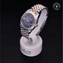 Rolex Certified Pre-owned Datejust M126233-0035 front on black background