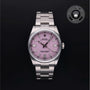 Rolex Certified Pre-owned Oyster Perpetual M126000-0008 front on black background