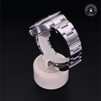 Rolex Certified Pre-owned Sea-Dweller M126660-0001 front on black background