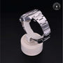 Rolex Certified Pre-owned Explorer II M216570-0001 front on black background