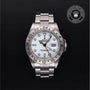 Rolex Certified Pre-owned Explorer M16570-0006 front on black background