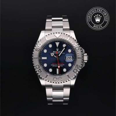 Rolex CPO Yacht-Master M126622 front on white background