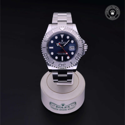 Rolex CPO Yacht-Master M126622 front on white background