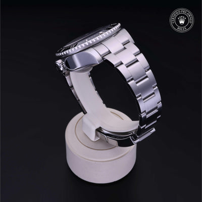 Rolex Certified Pre-owned Sea-Dweller M116660-0003 front on black background