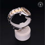 Rolex Certified Pre-owned Datejust M126233-0016 front on black background