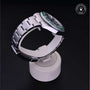 Rolex Certified Pre-owned Submariner M116610LV-0002 front on black background
