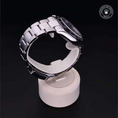 Rolex Certified Pre-owned Daytona M116500LN-0002 front on black background