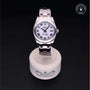 Rolex Certified Pre-owned Pearlmaster M81209-0044 front on black background