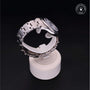 Rolex Certified Pre-owned Pearlmaster M81209-0044 front on black background
