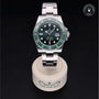 Rolex Certified Pre-owned Submariner M116610LV-0002 front on black background