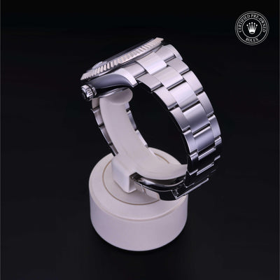 Rolex Certified Pre-owned Sky-Dweller M326934-0005 front on black background