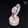 Rolex Certified Pre-owned Lady Datejust M179369-0021 front on black background