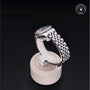 Rolex Certified Pre-owned Lady Datejust M179384-0004 front on black background