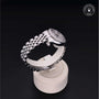 Rolex Certified Pre-owned Lady Datejust M179384-0004 front on black background
