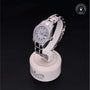Rolex Certified Pre-owned Pearlmaster M80359-0029 front on black background