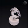 Rolex Certified Pre-owned Pearlmaster M80359-0029 front on black background