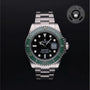 Rolex Certified Pre-owned Submariner Date M126610LV-0002 front on black background
