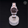 Rolex Certified Pre-owned Lady Datejust M178241-0074 front on black background