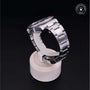 Rolex Certified Pre-owned GMT M126710BLRO-0002 front on black background