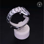 Rolex Certified Pre-owned Datejust M126200-0007 front on black background