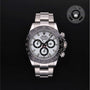 Rolex Certified Pre-owned Daytona M116500LN-0001 front on black background