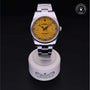 Rolex Certified Pre-owned Oyster Perpetual M124300-0004 front on black background