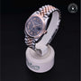 Rolex Certified Pre-owned Datejust M126231-0023 front on black background