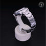 Rolex Certified Pre-owned Air-King M116900-0001 front on black background