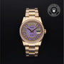 Rolex Certified Pre-owned Day-date M118348-0190 front on black background
