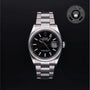 Rolex Certified Pre-owned Datejust M126200-0004 front on black background