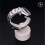 Rolex Certified Pre-owned Datejust M126200-0004 front on black background